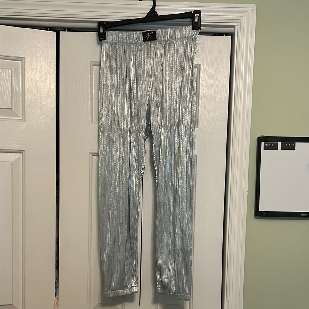 Victoria's Secret Silver Pajama Pants